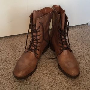 Sam Edelman lace-up boots